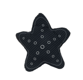 Anne Home - Blue Star-Shaped Pillow